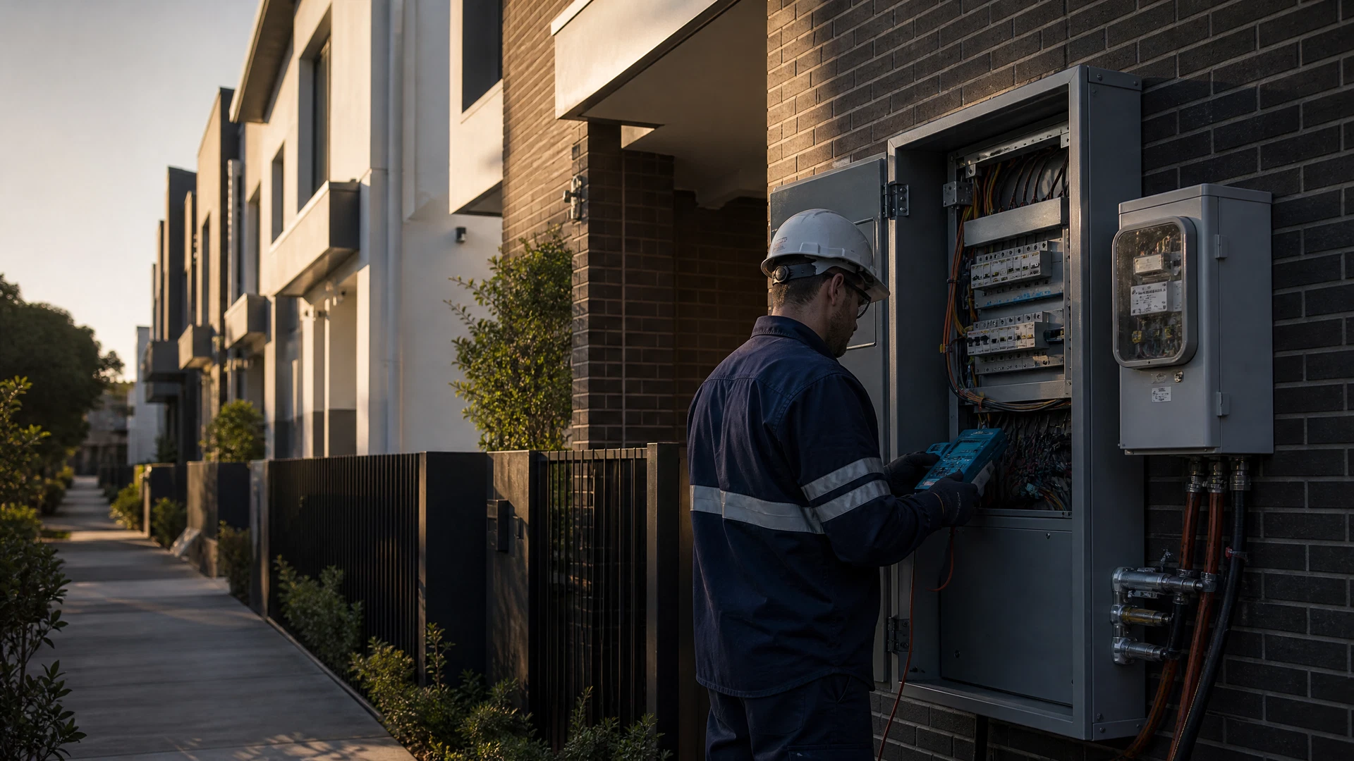 Electrical compliance inspection across an occupied residential property portfolio